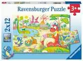 Mes dinos préférés        2x12p Puzzle;Puzzle enfant - Ravensburger