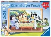 Puzzles 2x24 p - C est parti avec Bluey ! Puzzle;Puzzle enfant - Ravensburger