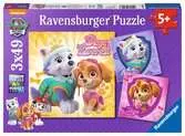 Puzzles 3x49 p - Charmantes chiennes / Pat Patrouille Puzzle;Puzzle enfant - Ravensburger