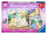 Puzzles 3x49 p - Rêves de princesses / Disney Princesses Puzzle;Puzzle enfant - Ravensburger