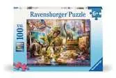 Puzzle 100 p XXL - Dinosaures dans la chambre Puzzle;Puzzle enfant - Ravensburger