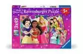 Puzzles 3x49 p - Girl Power ! / Disney Princesses Puzzle;Puzzle enfant - Ravensburger