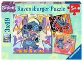 Puzzles 3x49 p - Jouer toute la journée / Disney Stitch Puzzle;Puzzle enfant - Ravensburger