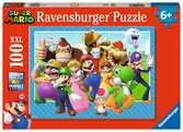 Puzzle 100 p XXL - Let s-a-go ! / Super Mario Puzzle;Puzzle enfant - Ravensburger