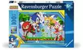 Puzzle 100 p XXl - Knuckles, Sonic, Tails et Amy / Sonic Puzzle;Puzzle enfant - Ravensburger