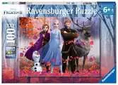 Puzzle 100 p XXL - La magie de la forêt  / Disney La Reine des Neiges 2 Puzzle;Puzzle enfant - Ravensburger