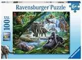 Puzzle 100 p XXL - Les animaux de la jungle Puzzle;Puzzle enfant - Ravensburger