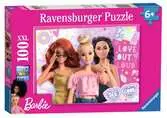 Puzzle 100 p XXL - Toujours voir le bon côté / Barbie Puzzle;Puzzle enfant - Ravensburger