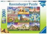 Puzzle 200 p XXL - Les monuments du monde Puzzle;Puzzle enfant - Ravensburger