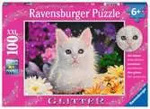 Puzzle 100 p XXL - Chat à paillettes (Collection Paillettes) Puzzle;Puzzle enfant - Ravensburger