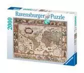 Puzzle 2000 p - Mappemonde 1650 Puzzle;Puzzle adulte - Ravensburger