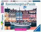 Puzzle 1000 p - Copenhague, Danemark (Puzzle Highlights) Puzzle;Puzzle adulte - Ravensburger