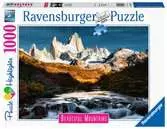 Puzzle 1000 p - Le Fitz Roy, Patagonie (Puzzle Highlights) Puzzle;Puzzle adulte - Ravensburger
