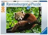 Puzzle 500 p - Adorable Panda roux Puzzle;Puzzle adulte - Ravensburger