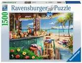 Puzzle 1500 p - Le bar du bord de plage Puzzle;Puzzle adulte - Ravensburger
