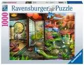 Puzzle 1000 p - L heure du thé au jardin japonais Puzzle;Puzzle adulte - Ravensburger