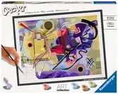 CreArt - 30x40 cm - Kandinsky : Yellow, Red, Blue Loisirs créatifs;Peinture - Numéro d art - Ravensburger