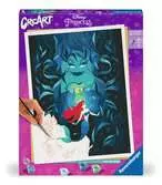 CreArt 30x40cm Ariel et Ursula Disney Princess Loisirs créatifs;Peinture - Numéro d art - Ravensburger