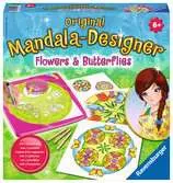 Mandala  - midi - Flowers & butterflies Loisirs créatifs;Dessin - Ravensburger
