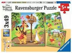 Puzzles 3x49 p - Journée sportive / Disney Winnie l'Ourson - Image 1 - Cliquer pour agrandir