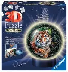 Puzzle 3D Ball 72 p illuminé - Les grands félins - Image 1 - Cliquer pour agrandir