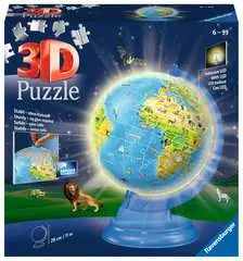 Puzzle 3D Globe illuminé 180 p - Image 1 - Cliquer pour agrandir