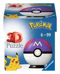 Puzzle 3D Ball 54 p - Master Ball / Pokémon - Image 1 - Cliquer pour agrandir