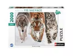 Nathan puzzle 2000 p - En terre sauvage - Image 1 - Cliquer pour agrandir