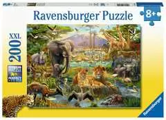 Puzzle 200 p XXL - Animaux de la savane - Image 1 - Cliquer pour agrandir