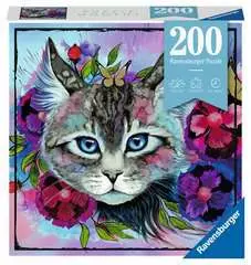 Puzzle Moment 200 p - Œil de chat - Image 1 - Cliquer pour agrandir