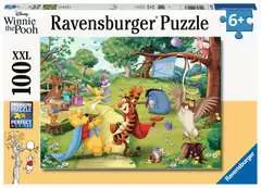 Puzzle 100 p XXL - Le sauvetage / Disney Winnie l'Ourson - Image 1 - Cliquer pour agrandir