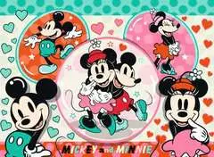 Puzzle 150 p XXL - Mickey et Minnie amoureux / Disney Mickey Mouse - Image 2 - Cliquer pour agrandir