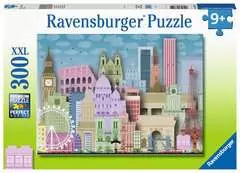 Puzzle 300 p XXL - Europe colorée - Image 1 - Cliquer pour agrandir