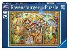 Puzzle 500 p - Famille Disney - Image 1 - Cliquer pour agrandir