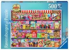 Puzzle 500 p - Le magasin de bonbons - Image 1 - Cliquer pour agrandir