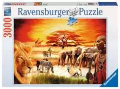 Puzzle 3000 p - La fierté du Massaï - Image 1 - Cliquer pour agrandir