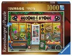 Puzzle 1000 p - La boutique de vinyles - Image 1 - Cliquer pour agrandir