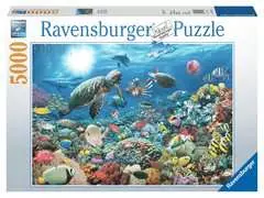 Puzzle 5000 p - Monde marin - Image 1 - Cliquer pour agrandir