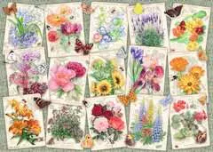 Puzzle 1000 p - Affiches de fleurs du jardin - Image 2 - Cliquer pour agrandir