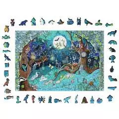 Puzzle en bois - Rectangulaire - 500 pcs - Forêt fantastique - Image 3 - Cliquer pour agrandir