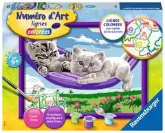 Numéro d'art - 8x12cm - Adorables chatons, Peinture - Numéro d'art, Loisirs créatifs, Produits