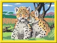 Numéro d'art - 18x24cm - Petits léopards - Image 2 - Cliquer pour agrandir