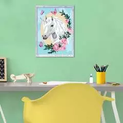 Numéro d'art - 18x24cm - Licorne fleurie - Image 5 - Cliquer pour agrandir