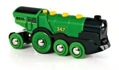 Locomotive Verte Puissante à piles - Image 5 - Cliquer pour agrandir