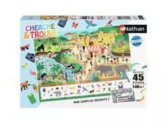 Nathan puzzle 45 p - Au zoo (Cherche et trouve) - Image 1 - Cliquer pour agrandir