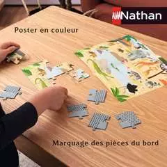 Nathan puzzle 30 p - Chaton roux et bébé canard - Image 5 - Cliquer pour agrandir