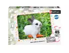 Nathan puzzle 45 p - Petit lapin et sa carotte - Image 1 - Cliquer pour agrandir