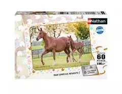 Nathan puzzle 60 p - Maman et bébé cheval - Image 1 - Cliquer pour agrandir