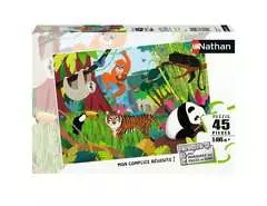 Nathan puzzle 45 p - Les animaux de la jungle - Image 1 - Cliquer pour agrandir