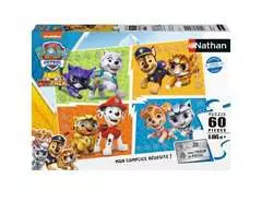 Nathan puzzle 60 p - Rencontre avec les Supers chats / Pat'Patrouille - Image 1 - Cliquer pour agrandir